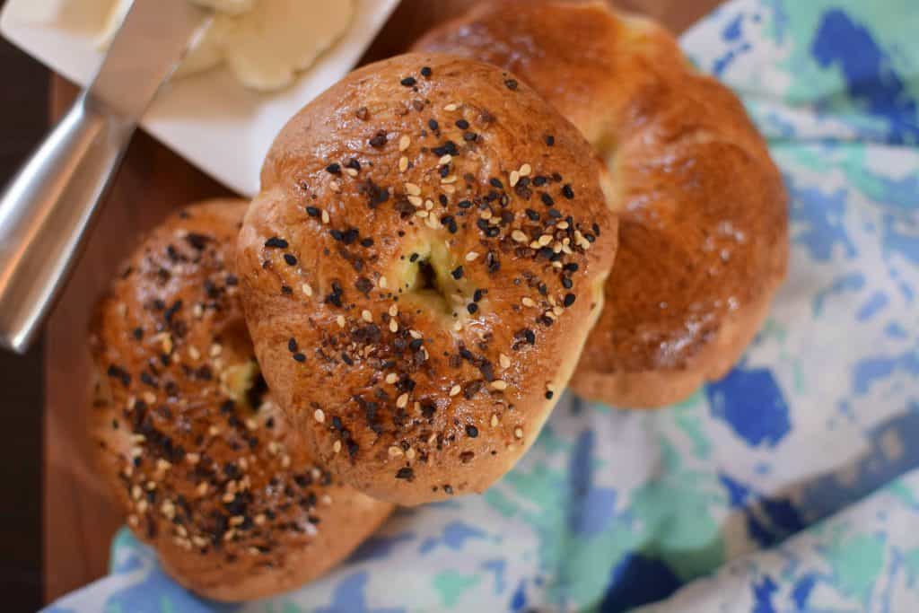 Easy Soft Homemade Bagels-3