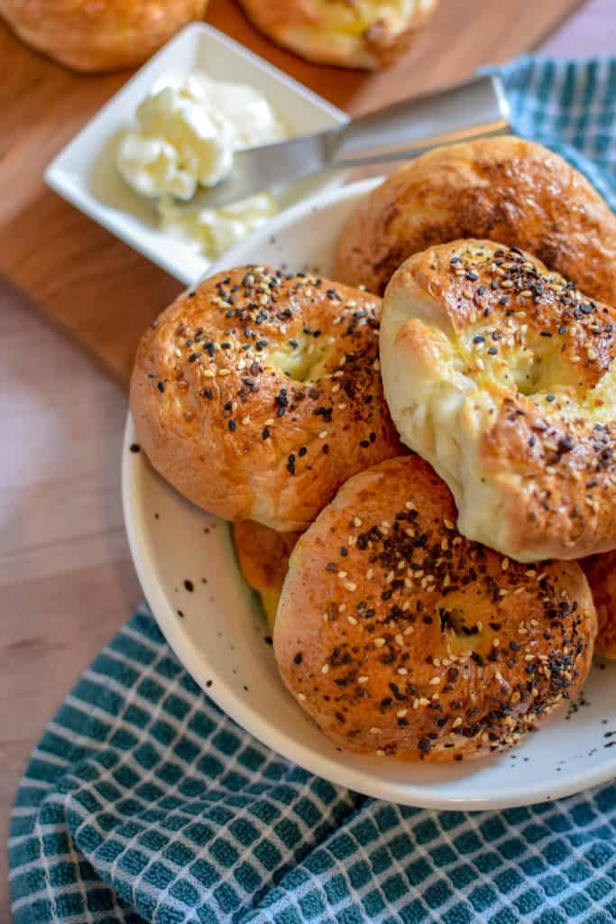 Easy Soft Homemade Bagels-3