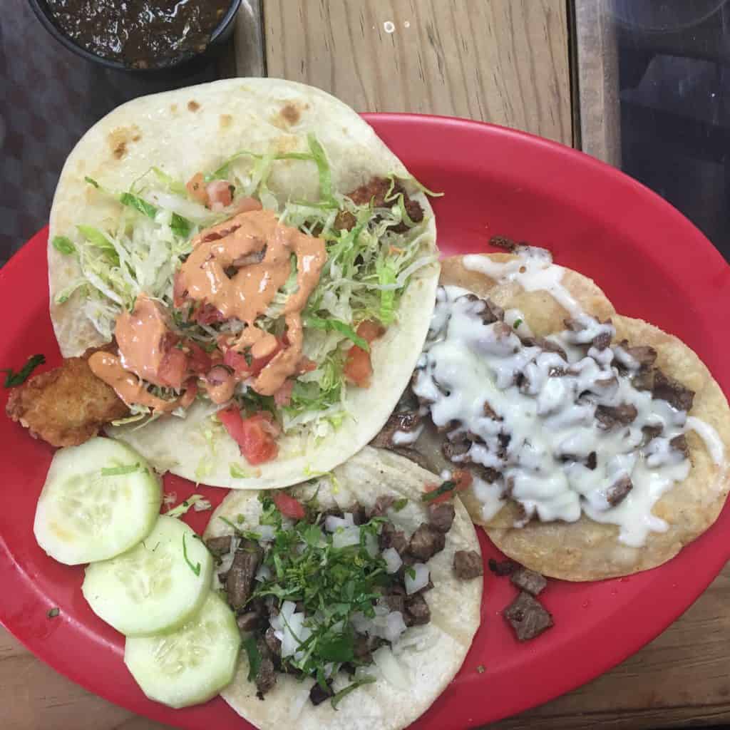 Los Guachos Taqueria is our absolute favorite Mexican spot in Columbus! It's delicious, not too pricey, and has a super fun atmosphere. 