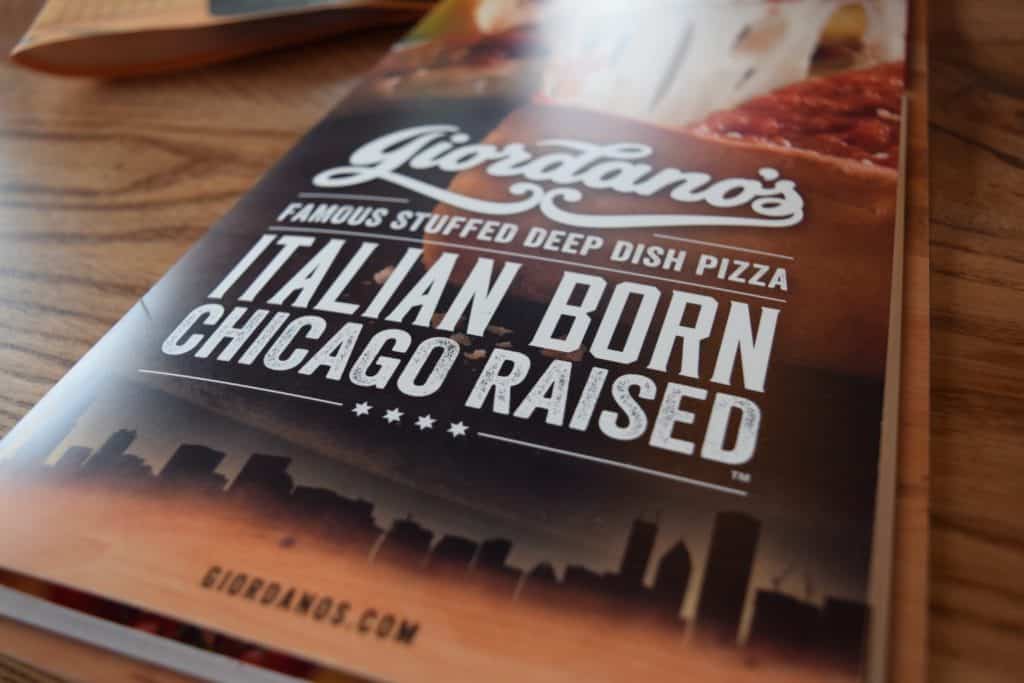 Giordano's is in Columbus // The Beard and The Baker Review