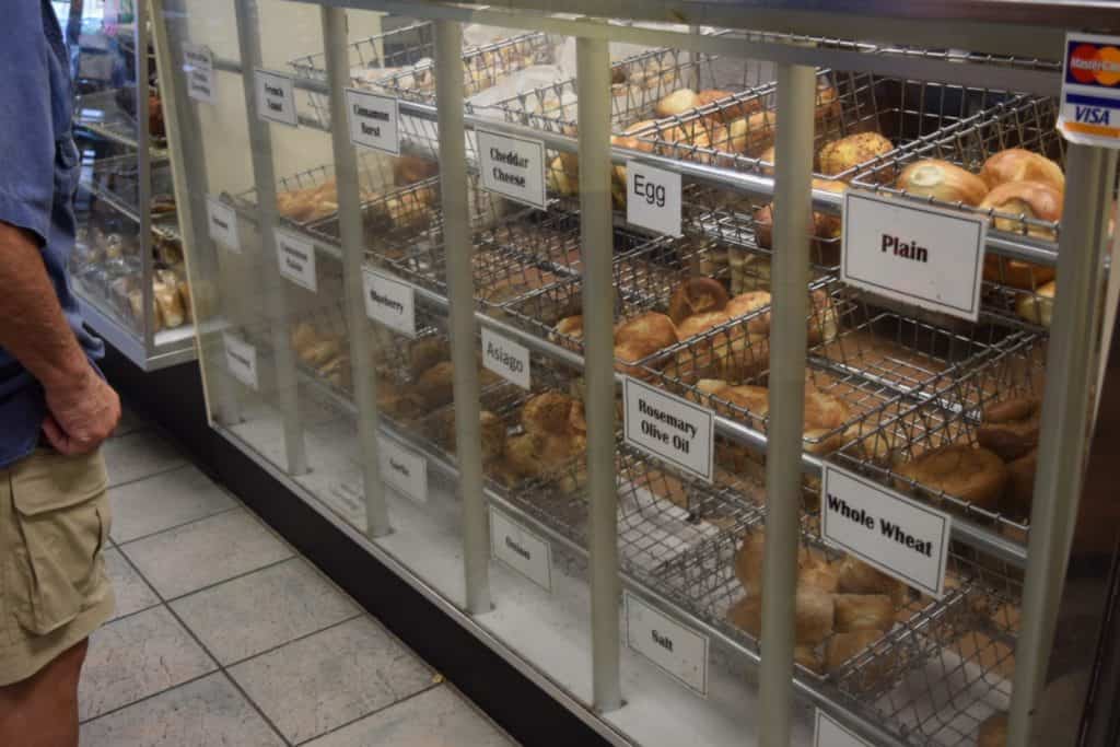 Barrier Island Bagels selection of the day