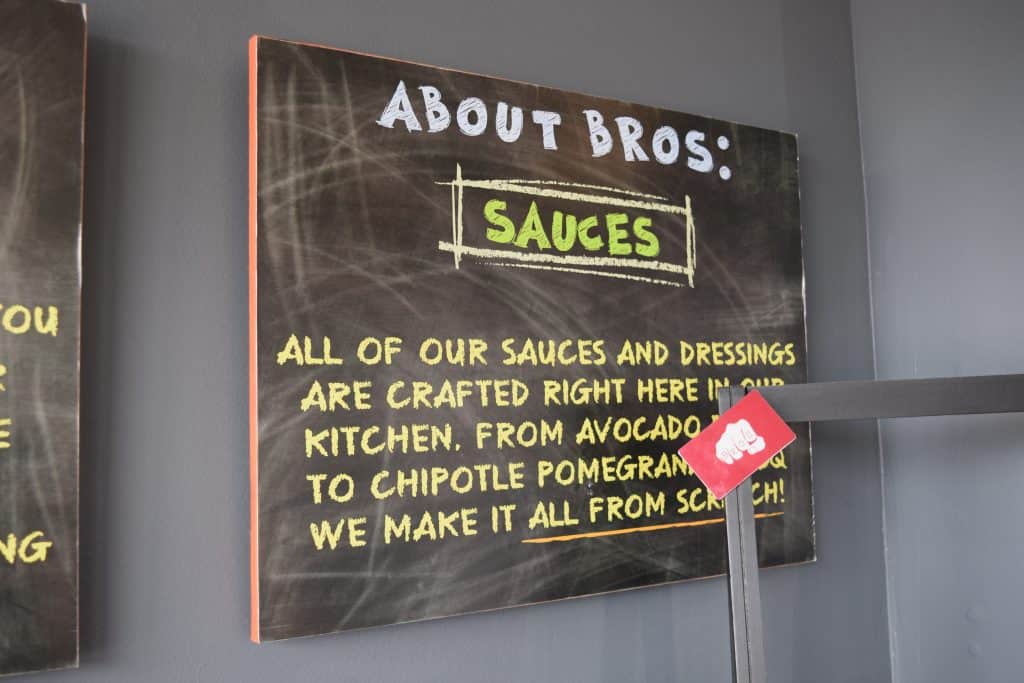 Bros Sandwich Shack sauces in Outer Banks, Nc 