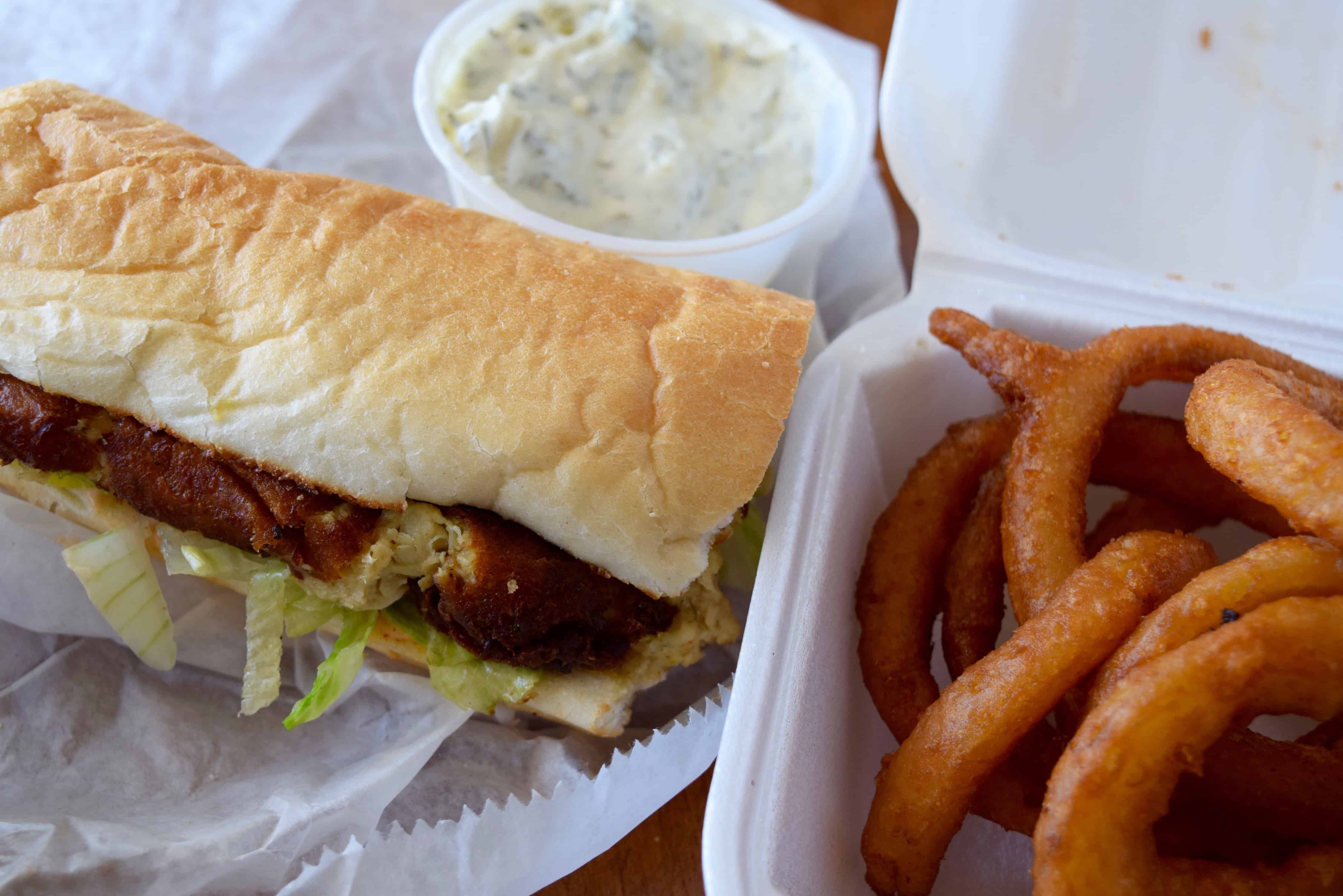 John's Drive In is the quintessential beach front fish shack! 