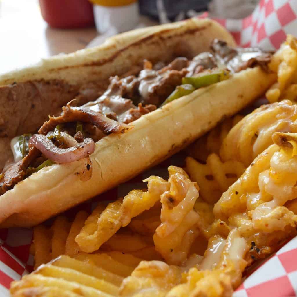 Bros Sandwich Shack cheesesteak in Outer Banks, Nc 