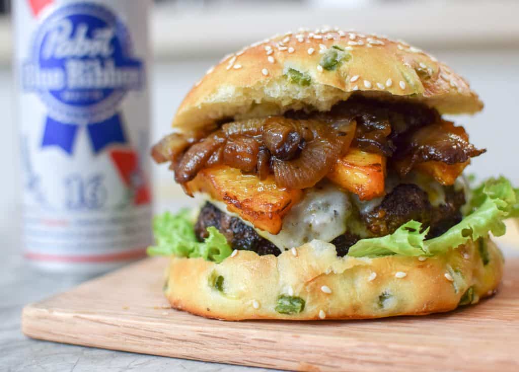 Jalapeno Pineapple Burger