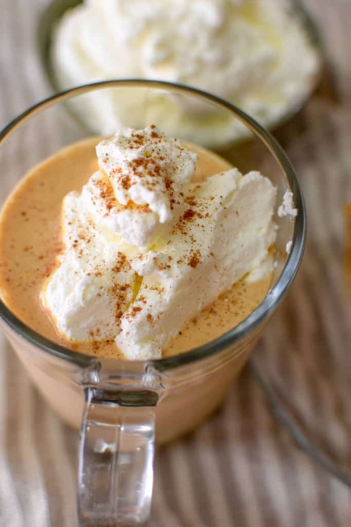 Pumpkin Pie Milkshake for One, for #PumpkinWeek!