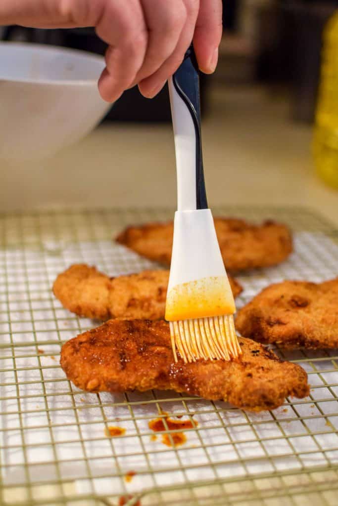 Air Fried Nashville Hot Chicken -1