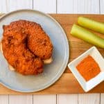 This Nashville Hot chicken is made in the air fryer and is absolutely delicious! It's just a few ingredients and made in less than 30 minutes. This is definitely the best air fryer Nashville Hot chicken around town!