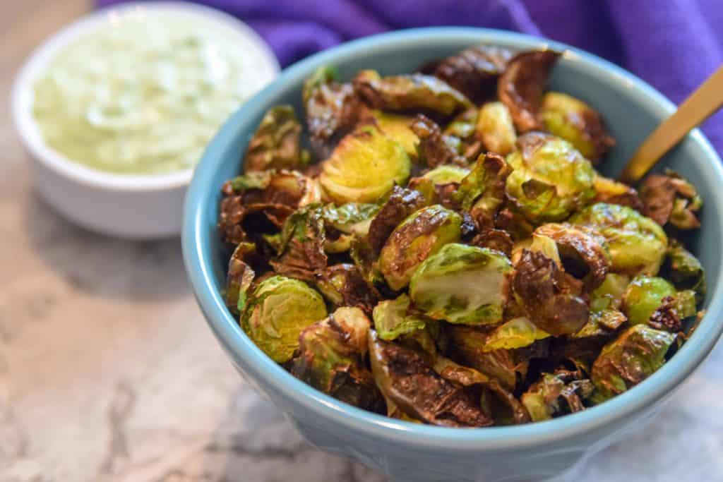 Easy Air Fryer Brussel Sprouts