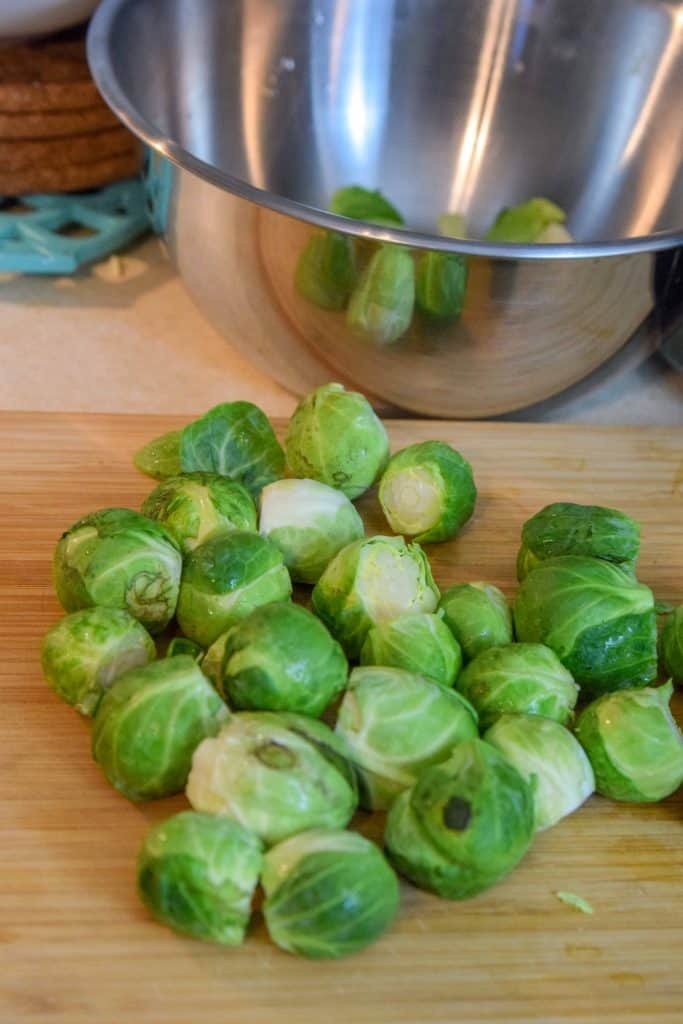 Easy Air Fryer Brussel Sprouts