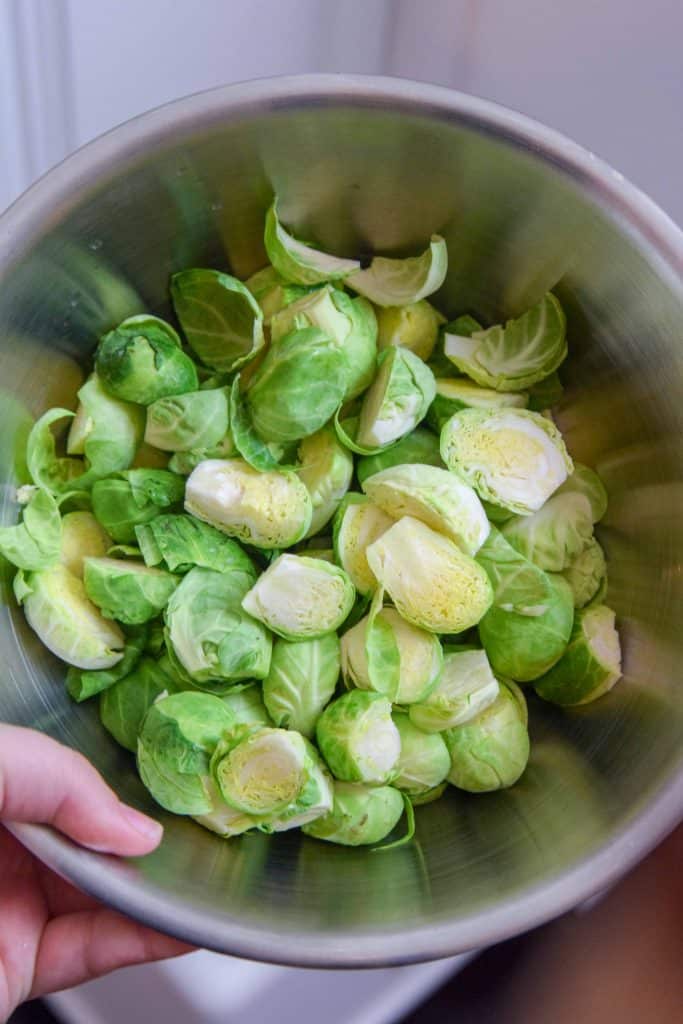 Easy Air Fryer Brussel Sprouts