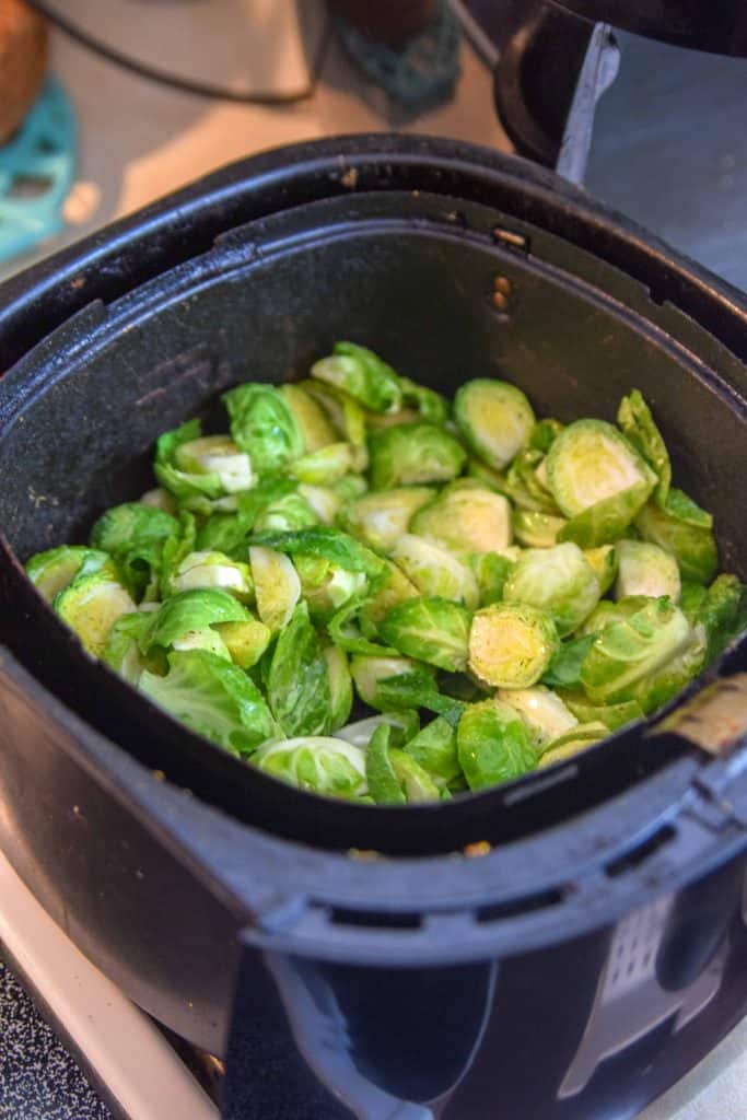 Easy Air Fryer Brussel Sprouts