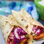 Gortons Tilapia Air Fryer Fish Tacos with Cabbage Slaw