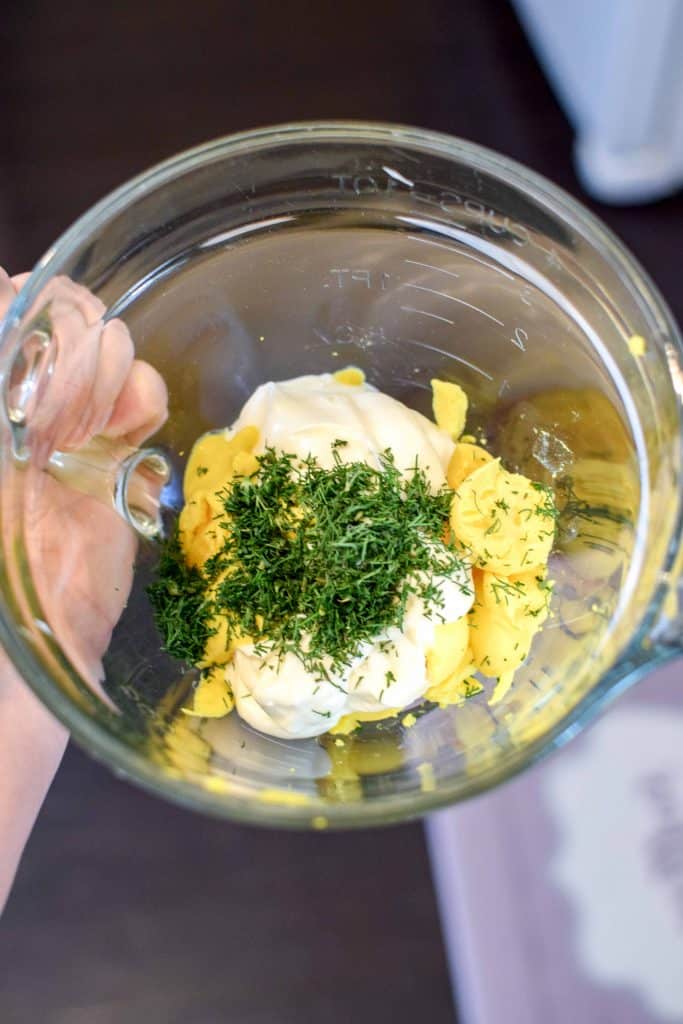 Easy and Delicious Dill Deviled Eggs-1