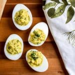 Easy and Delicious Dill Deviled Eggs-1