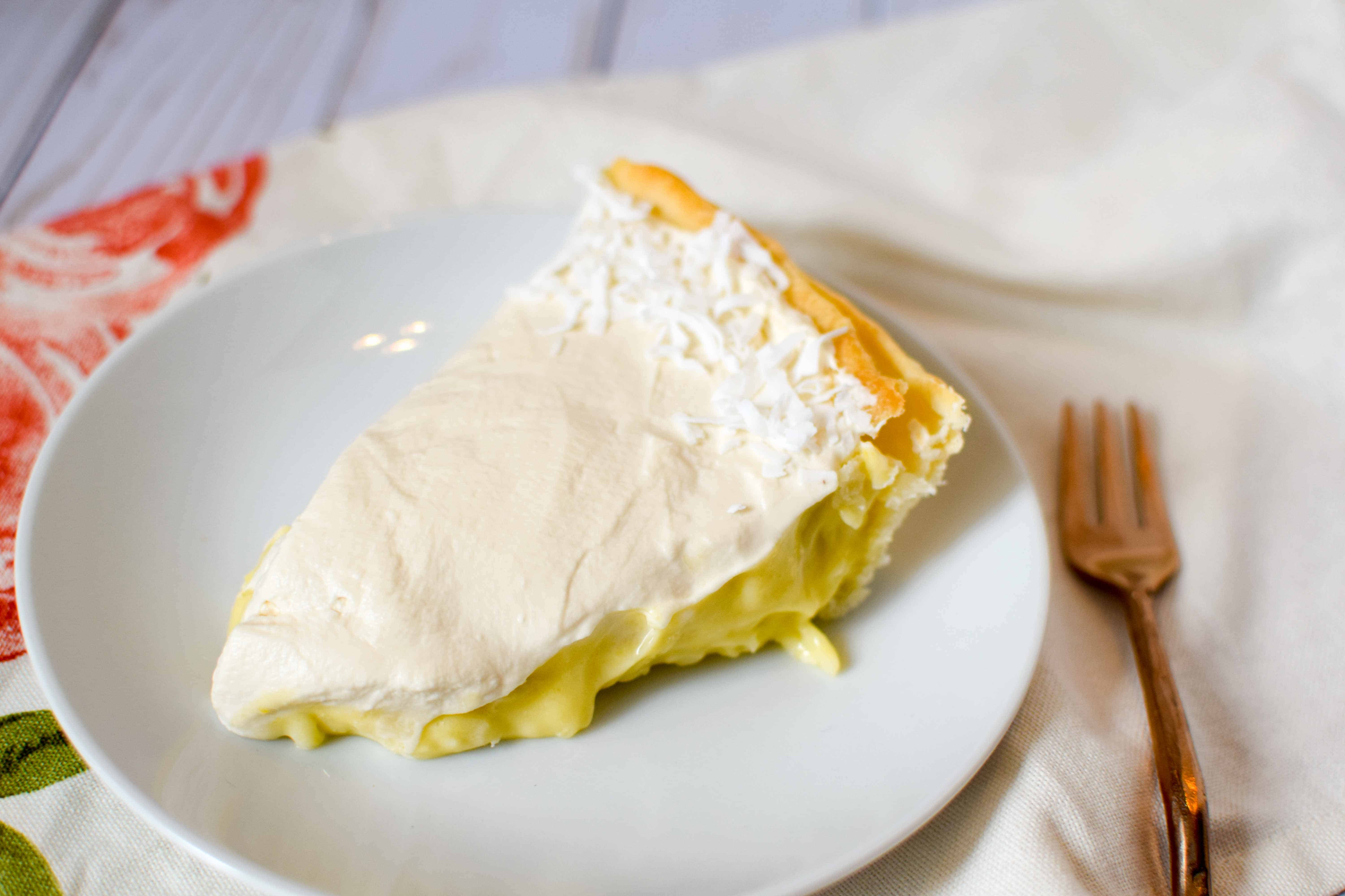 Worlds Easiest Coconut Cream Pie Recipe