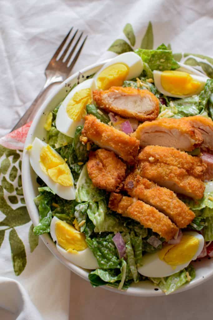 Max and Ermas Copycat Southern Fried Chicken Salad-11