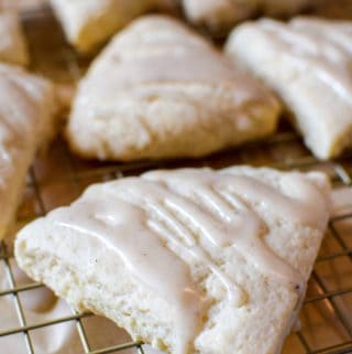 Mini Vanilla Bean Scones - Rodelle Vanilla - The Beard and The Baker