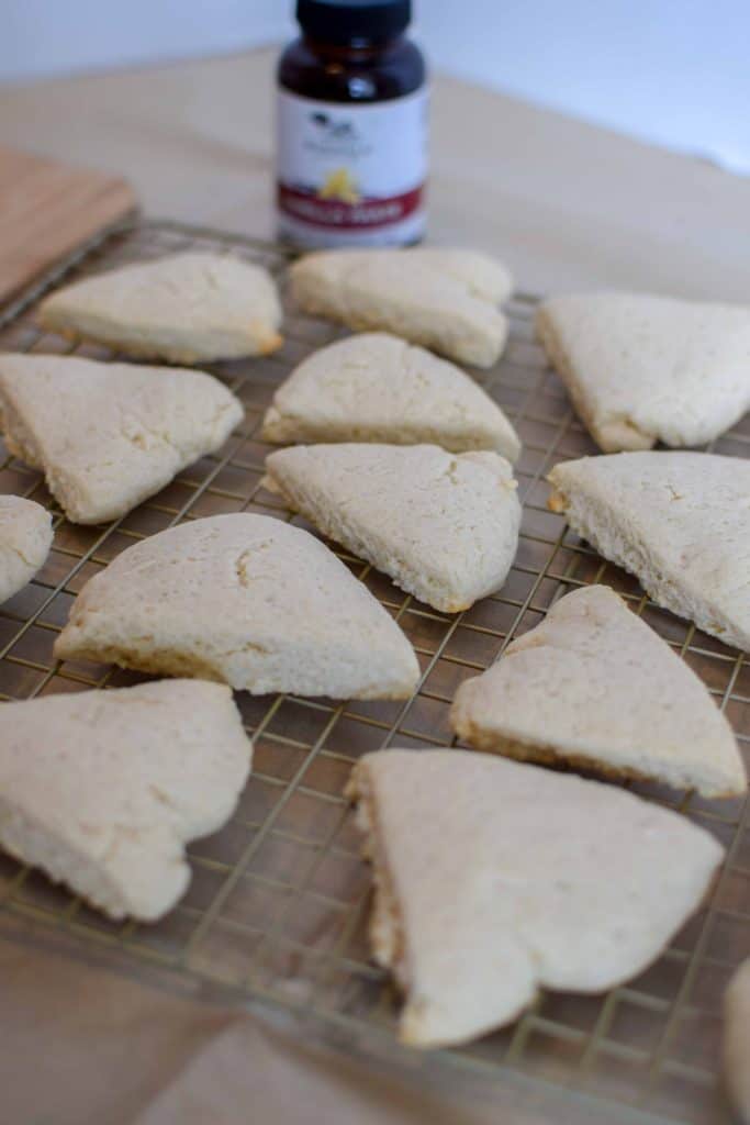 Mini Vanilla Bean Scones - Rodelle Vanilla - The Beard and The Baker