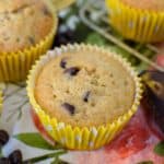 Banana Bread Muffins-with-Chocolate-Chips