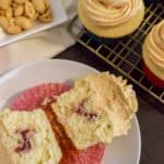 Peanut Butter & Jelly Cupcakes | Moist, Fluffy, and Delicious | The Beard and The Baker | National Cupcake Day