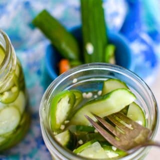 Quick Spicy Pickles | Easy Pickles | National Pickle Month