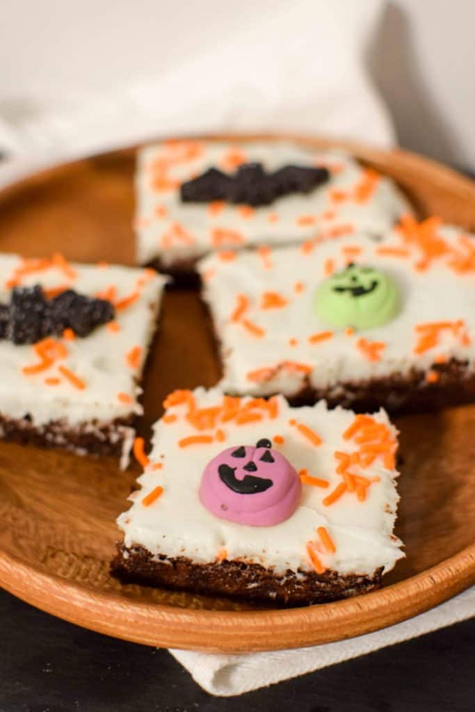 Spooky Sprinkled Brownies | Easy Halloween Treat #HalloweenTreatsWeek