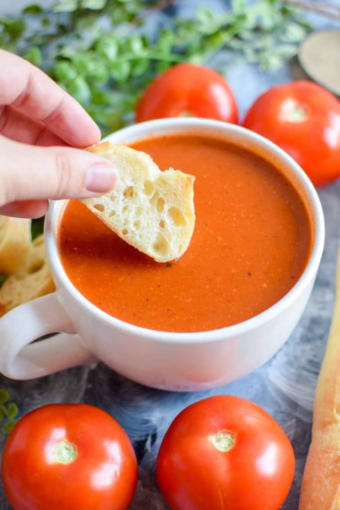 Homemade Tomato Soup, Creamy Tomato Soup, Healthy Tomato Soup, Creamy Soup with Kefir, Easy Tomato Soup, Homemade Soup Recipe