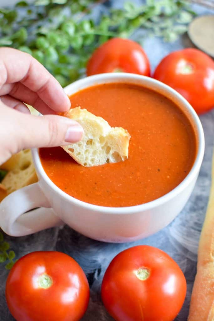 Homemade Tomato Soup, Creamy Tomato Soup, Healthy Tomato Soup, Creamy Soup with Kefir, Easy Tomato Soup, Homemade Soup Recipe