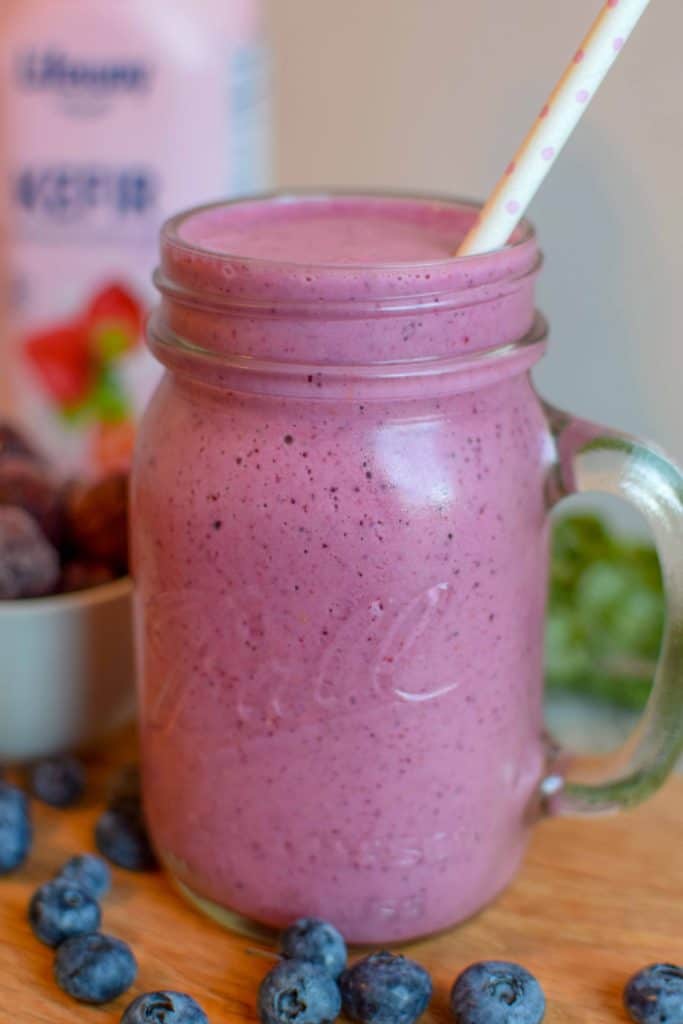 Cherry Berry Kefir Smoothie, Health Benefits of Kefir, Delicious Smoothie, Easy Smoothie Recipe