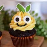 Pumpkin Patch Cupcakes | Super Moist Chocolate Cupcakes | Easy Buttercream Icing Decoration