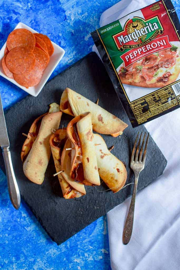 Air Fried Pepperoni Roll Ups Recipe
