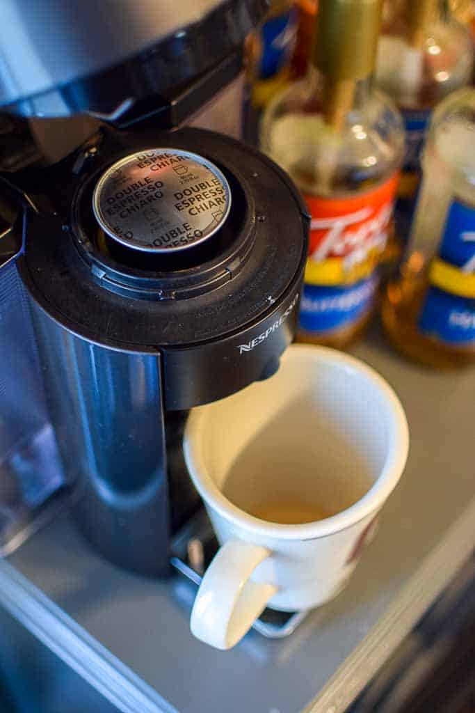 Nespresso Coffee Bar Set Up ( Plus My Favorite Latte Recipe!) 