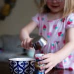 We used Danimals® Organic Drinkable Yogurt to make some homemade DIY maracas! This up-cycled craft is incredibly easy to make and a favorite for all ages.