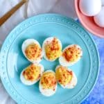 These classic deviled eggs are so simple to make and should grace the table of every summer cookout and holiday dinner! The video shows a step by step!