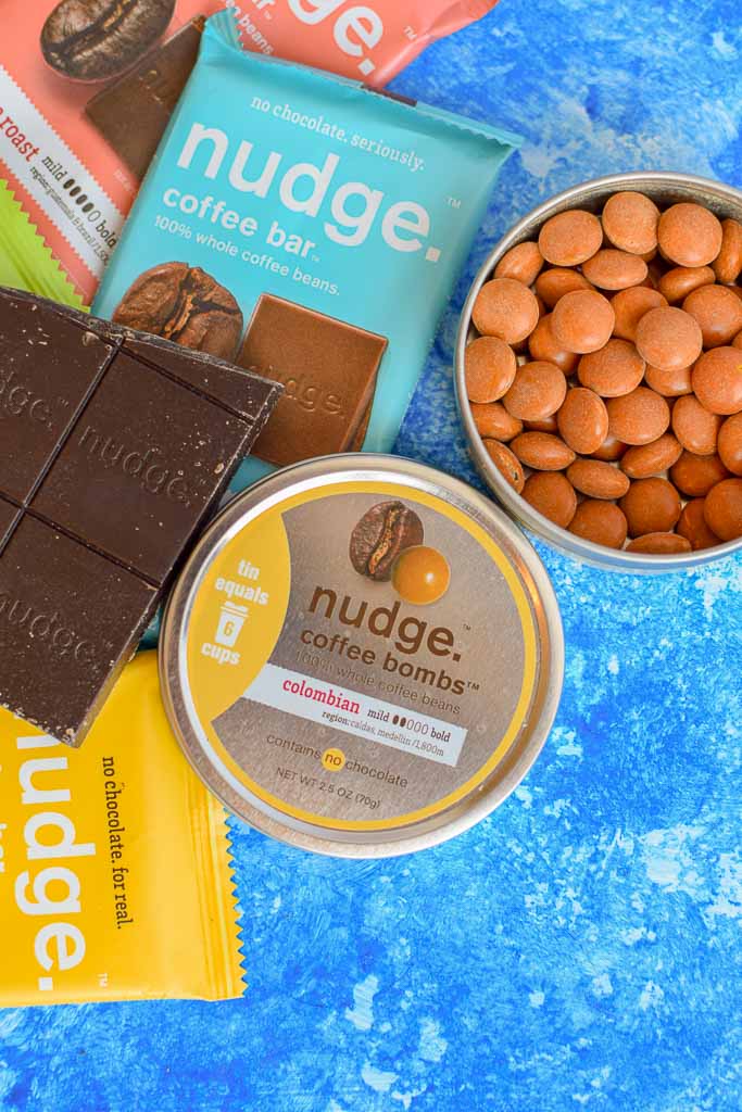 Eat Nudge makes the best coffee butter you can buy! This no waste item has 40mg of caffeine per serving and is quite delicious on fresh waffles. 