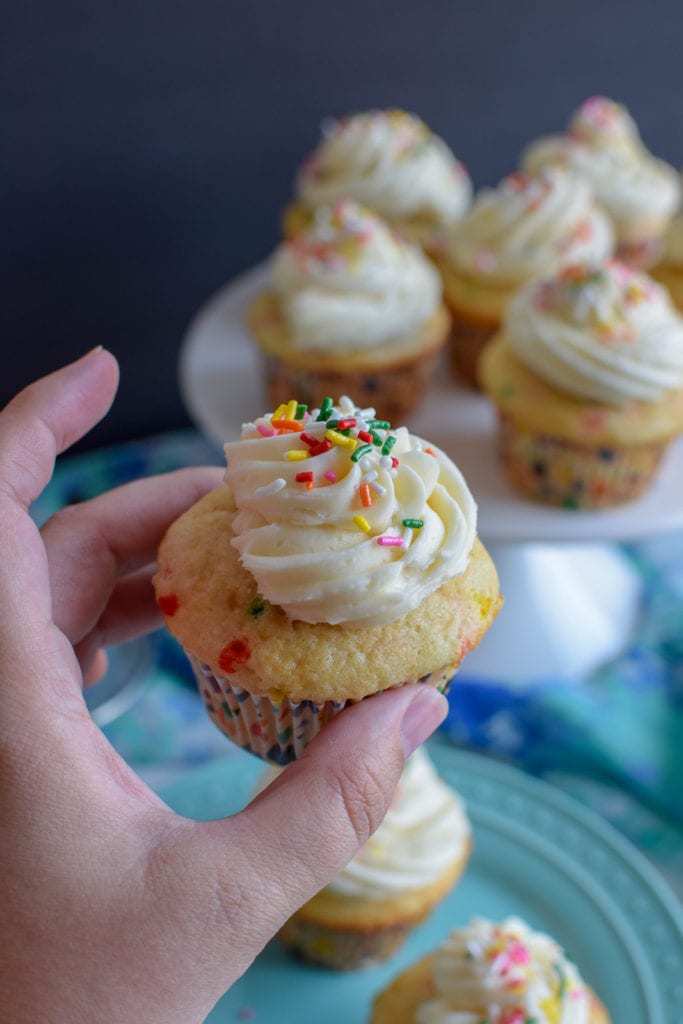 Funfetti cupcakes.