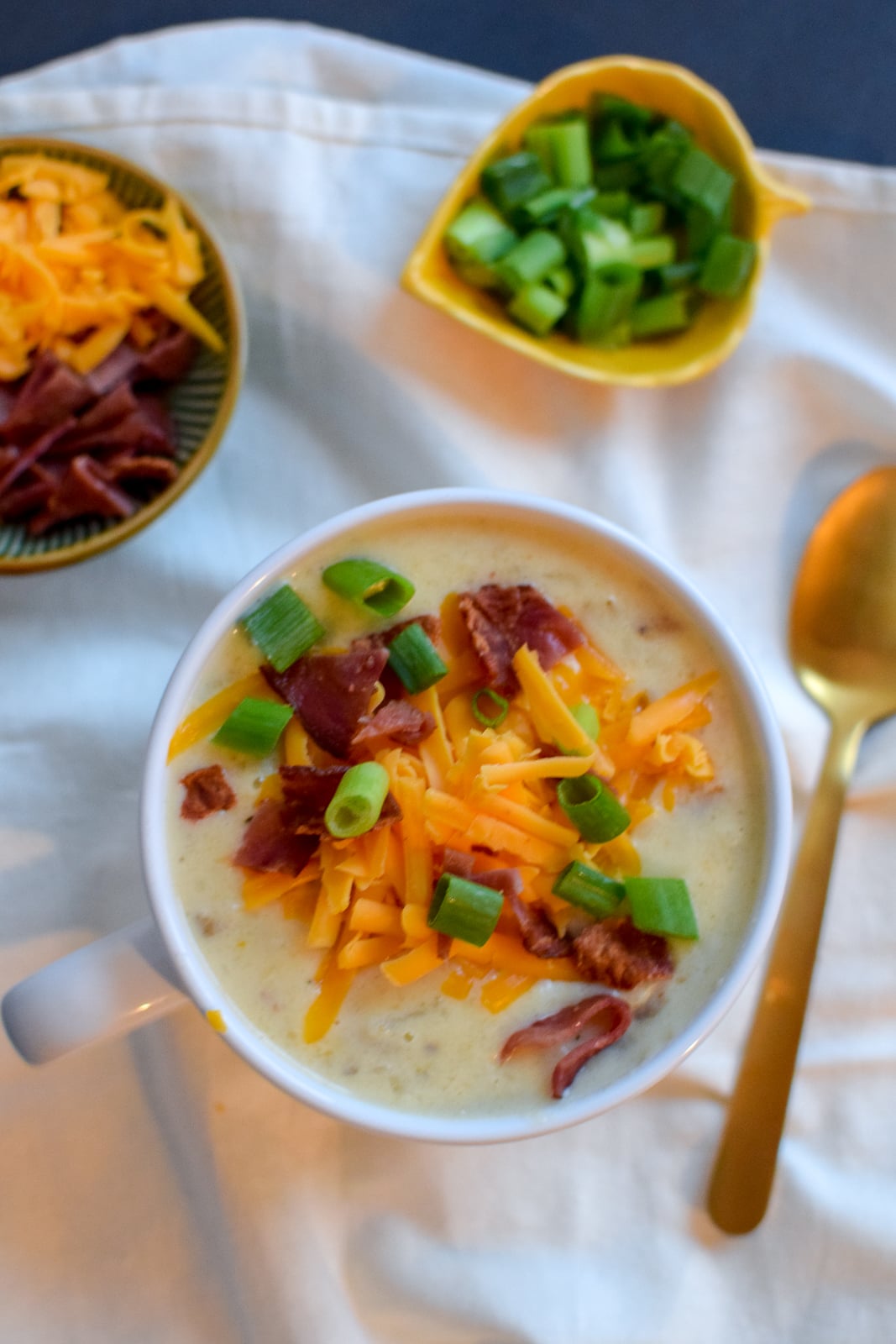 Crock Pot Loaded Baked Potato Soup Recipe
