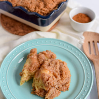 French toast is so delightful. But, this easy overnight French toast casserole is even better than the traditional kind! Even better, we used leftover hot dog buns for a great way to use 'em up.