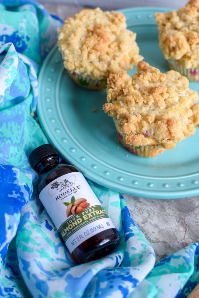 These white chocolate raspberry crumb muffins have the perfect ratio of sweetness to make them an amazing breakfast treat or an after meal dessert!