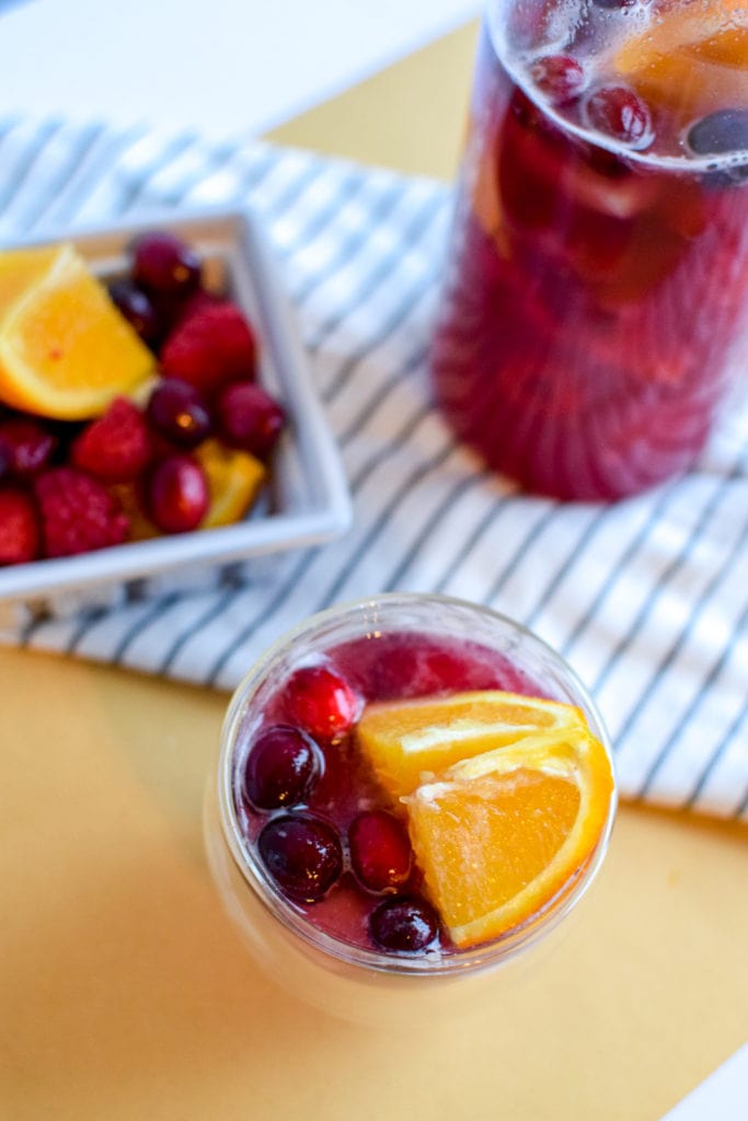 Non Alcoholic Sangria Mocktail Recipe