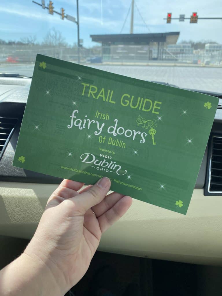 Trail guide for irish fairy doors of dublin powered by Visit Dublin Ohio.