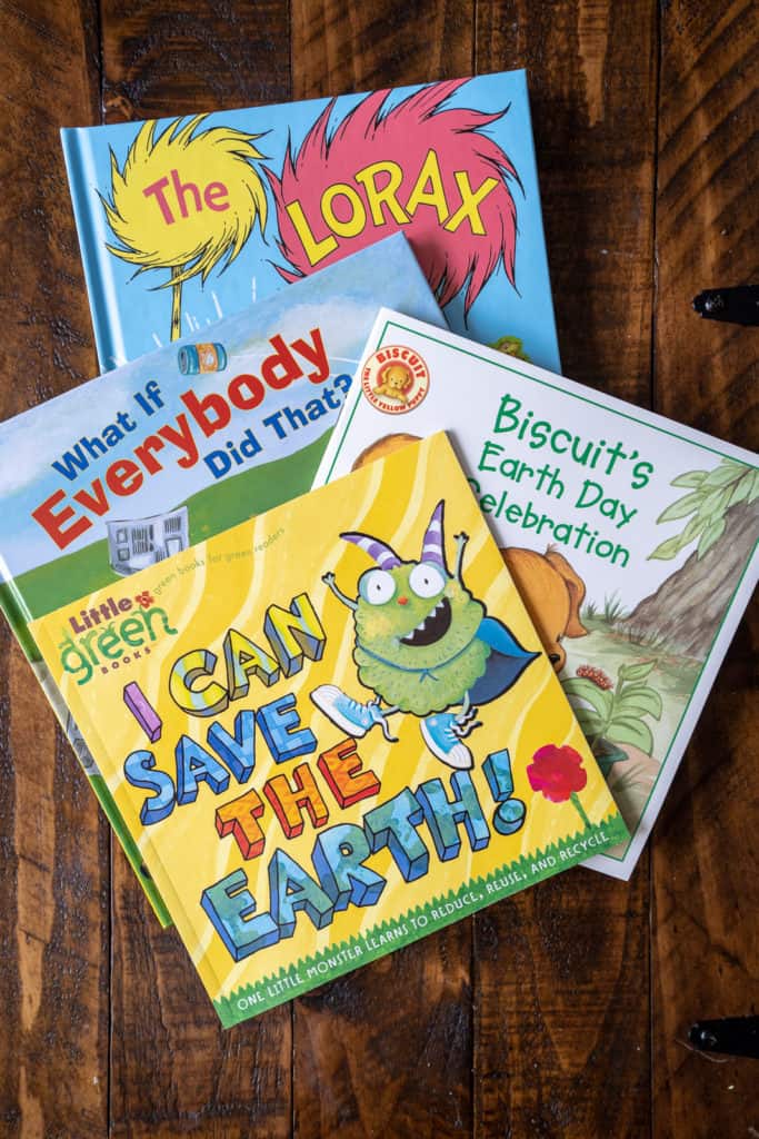 4 books about earth day.