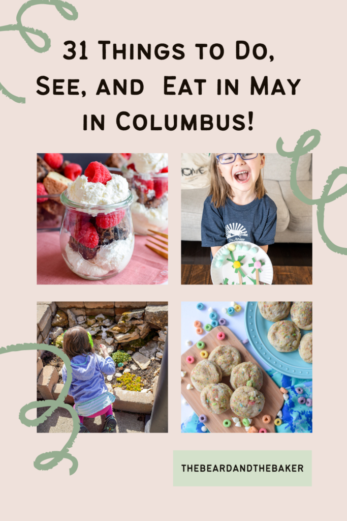 31 Fun Things To Do And Eat In Columbus, Ohio graphic.