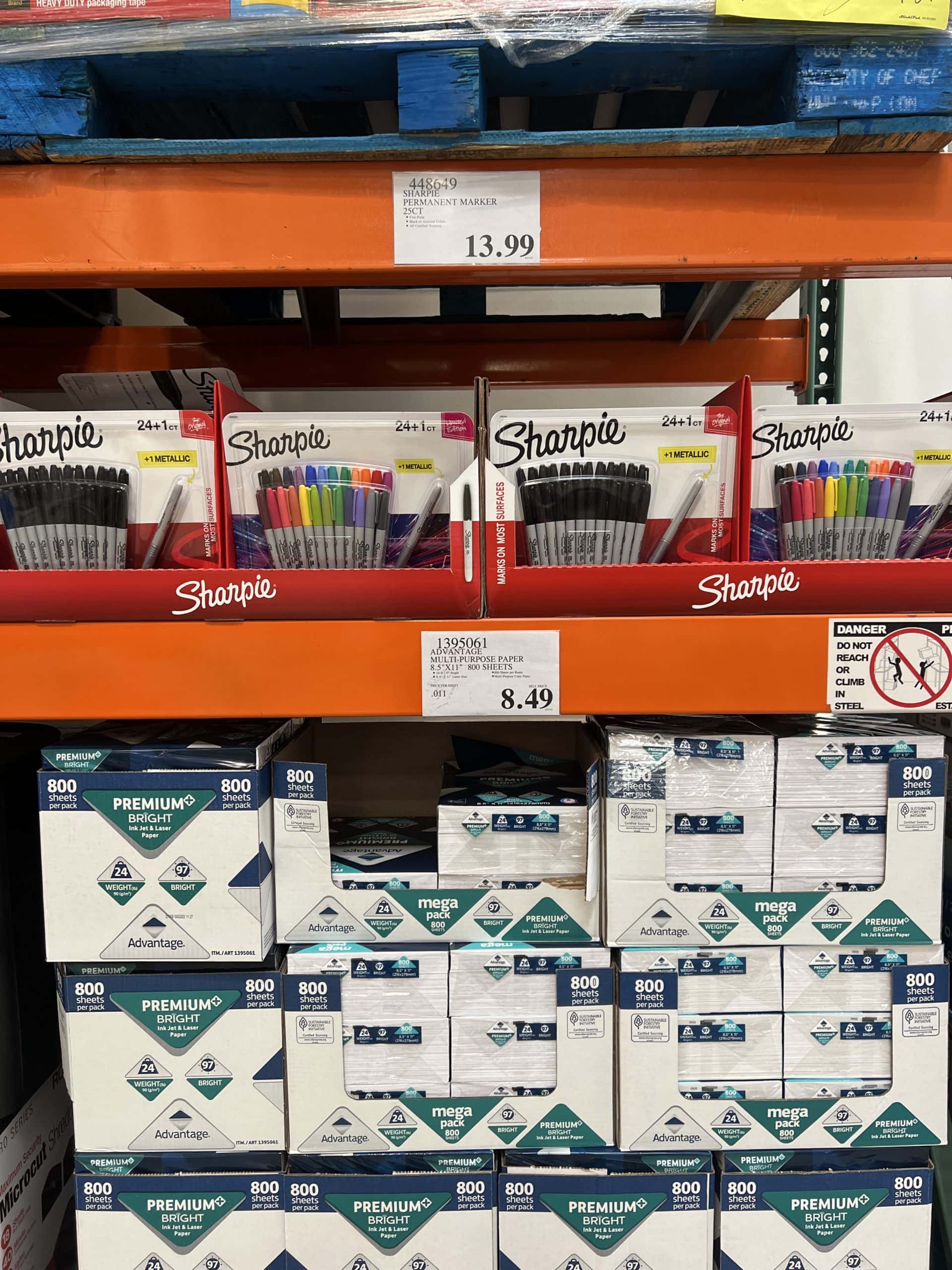 Sharpie markers at Costco Polaris in Columbus, Ohio.