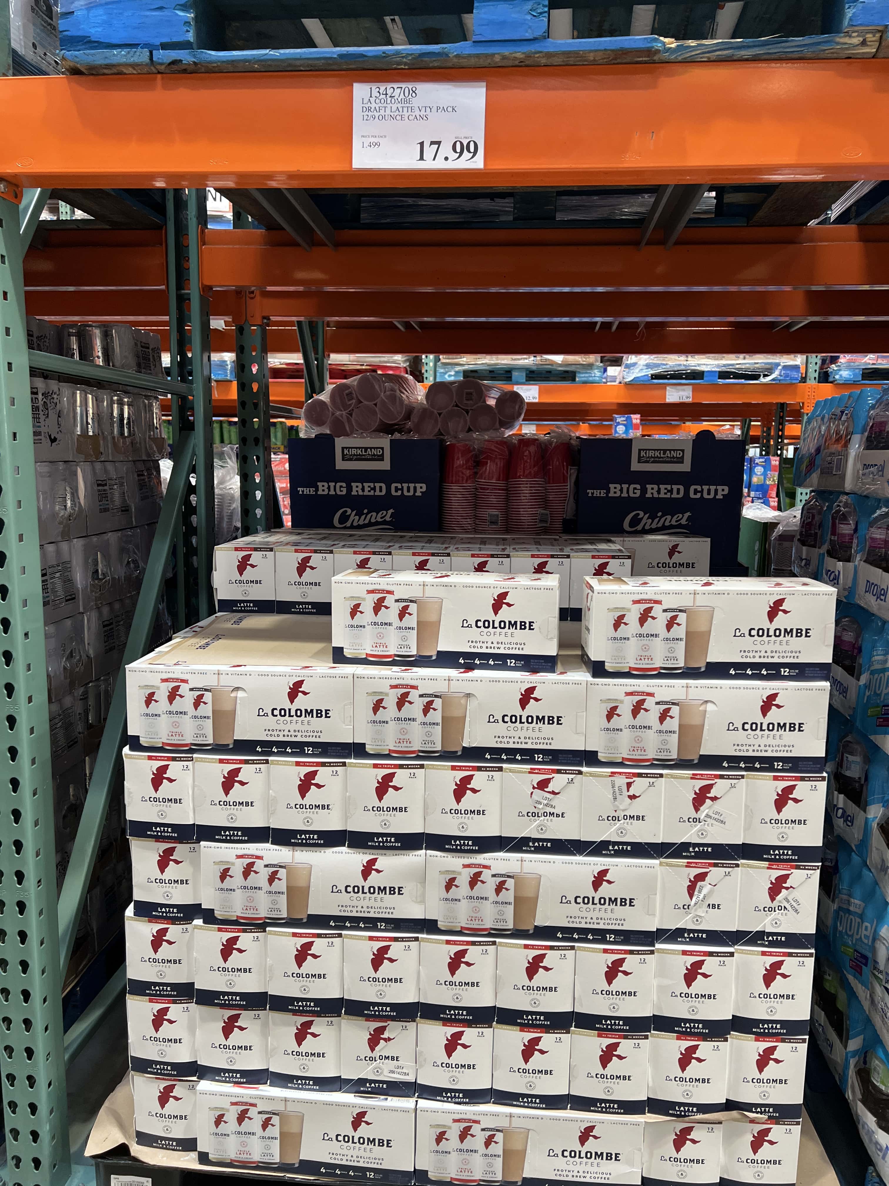 La Colombe coffee cans found at Costco Polaris in Columbus Ohio.