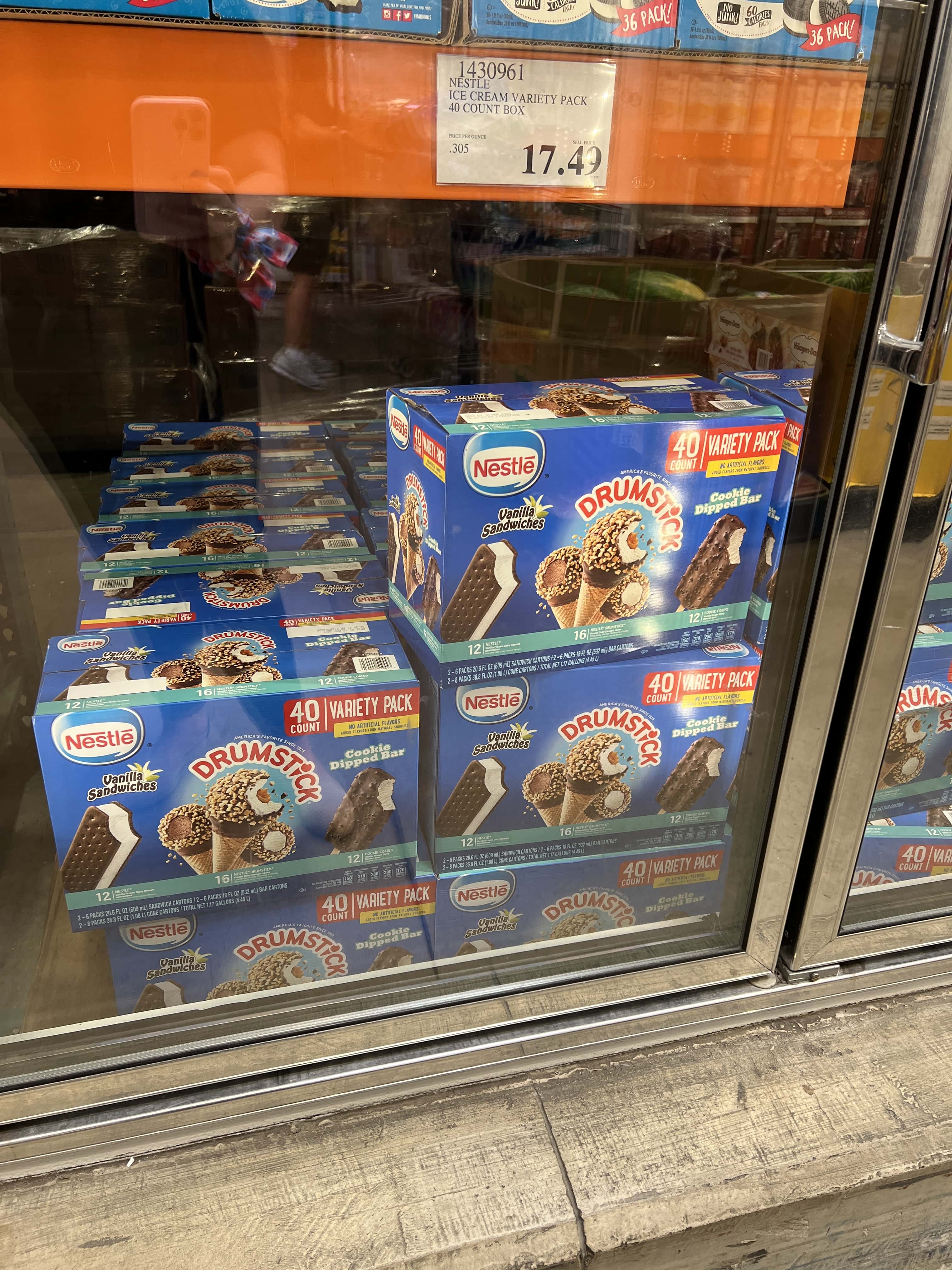 Ice cream multipack found at Costco Polaris in Columbus Ohio.